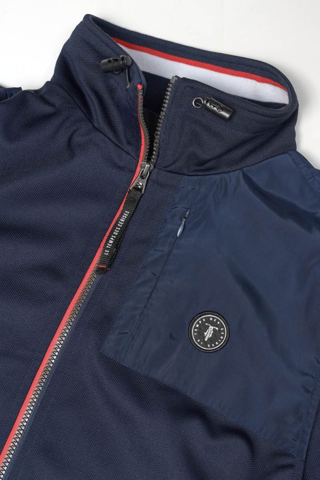 Sweatshirt Visor in blau