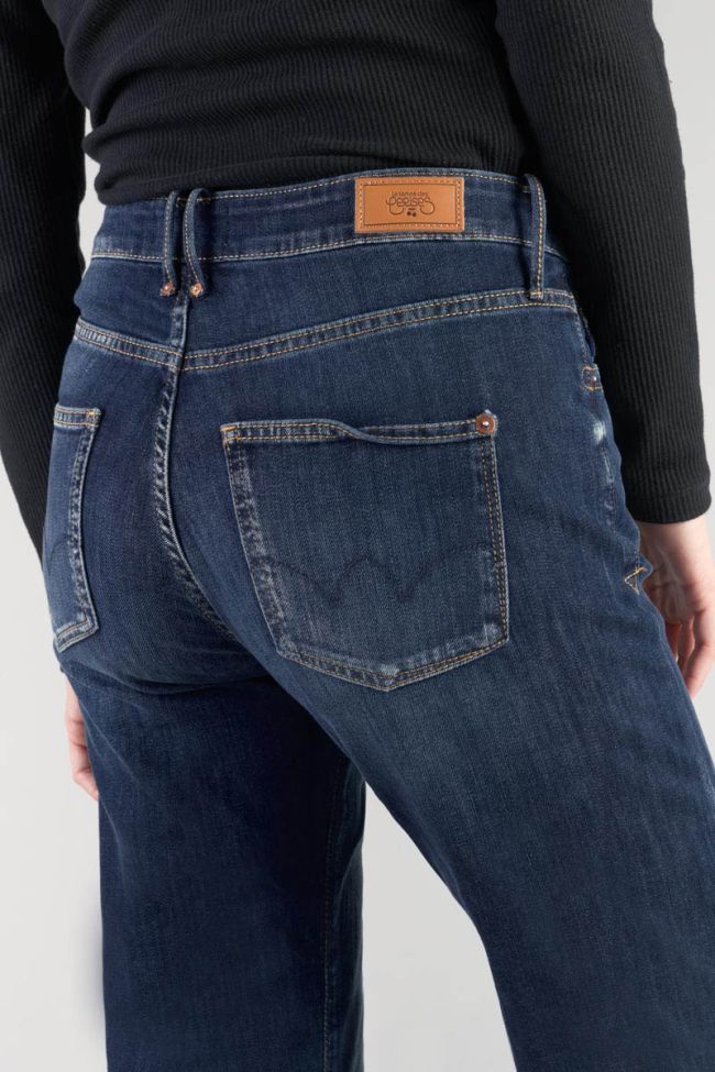 Jeans 400/18 mom Basic high waist 7/8 blau Nr.1