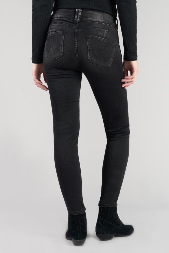 Jeans ultra pulp slim Bari high waist 7/8 schwarz Nr.1