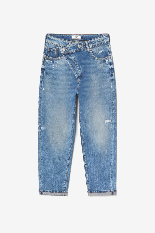 Jeans boyfit Cosy 7/8 destroy vintage blau Nr.4