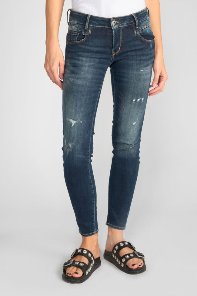 Jeans pulp slim Sib 7/8 destroy vintage blau Nr.2