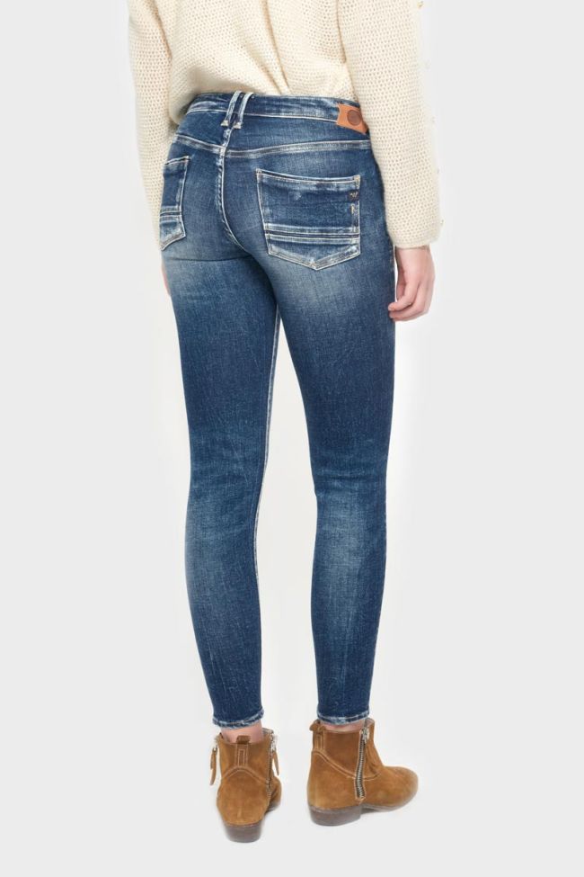 Tiapa Power Skinny 7/8 jeans destroy vintage blau Nr.2