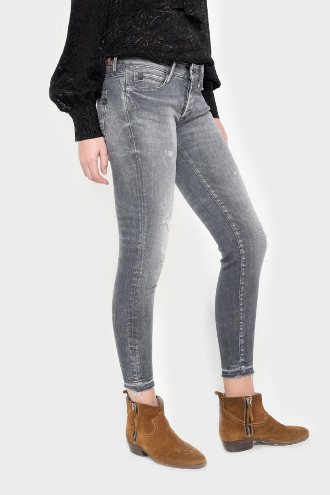 Vibe Power Skinny 7/8 jeans destroy grau Nr.2