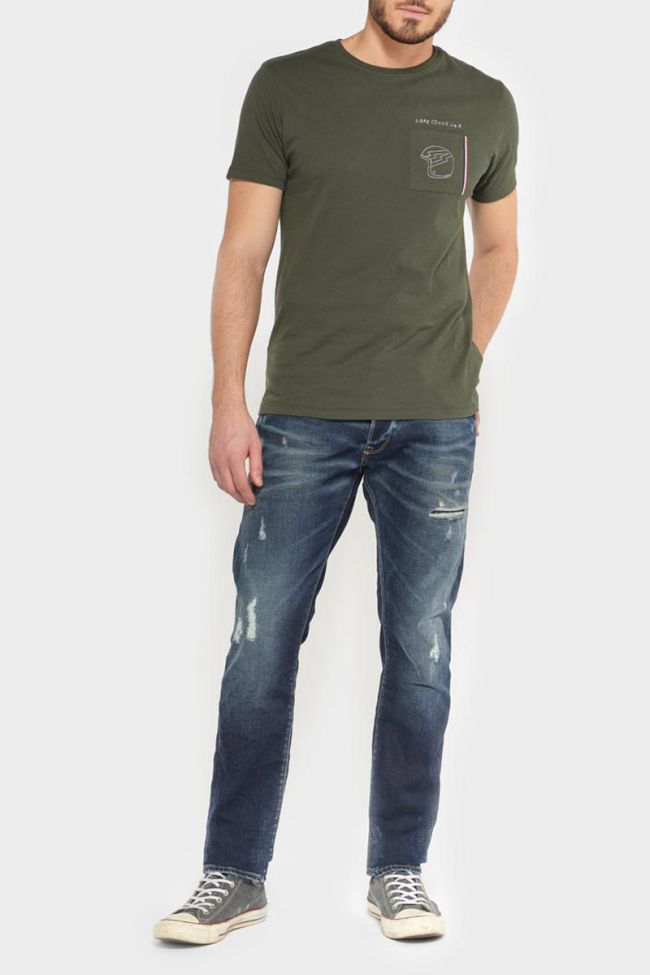 Groov 700/11 Slim jeans destroy vintage blau Nr.1