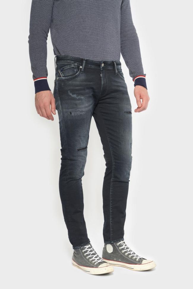 Jogg 700/11 Slim jeans destroy blau-schwarz Nr.1