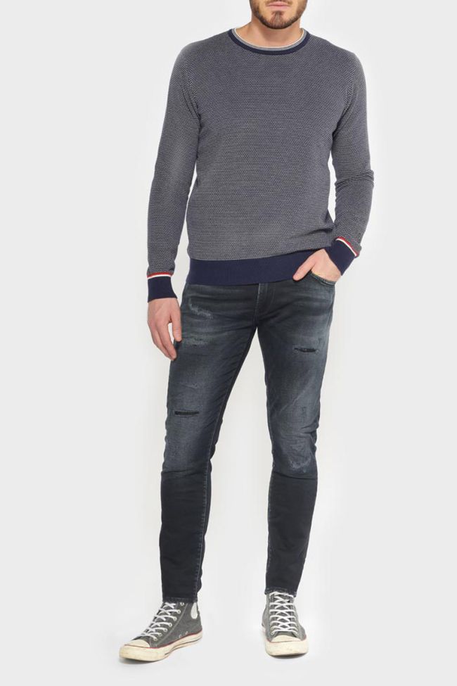 Jogg 700/11 Slim jeans destroy blau-schwarz Nr.1