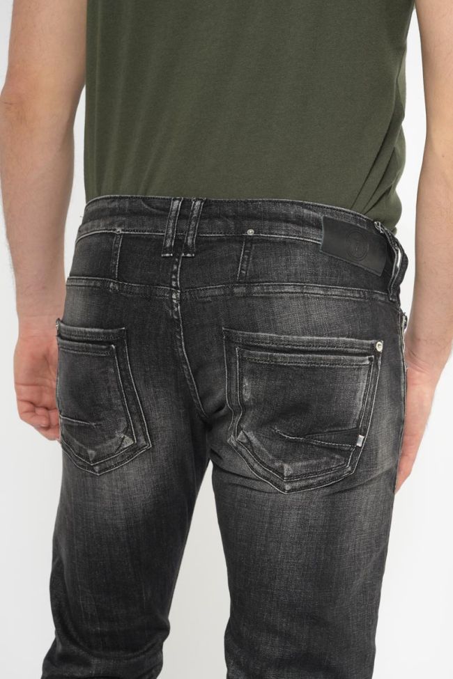 Nelson 700/11 Slim jeans destroy schwarz Nr.1