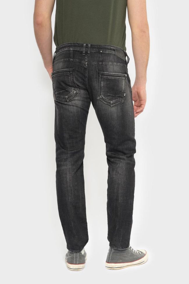 Nelson 700/11 Slim jeans destroy schwarz Nr.1