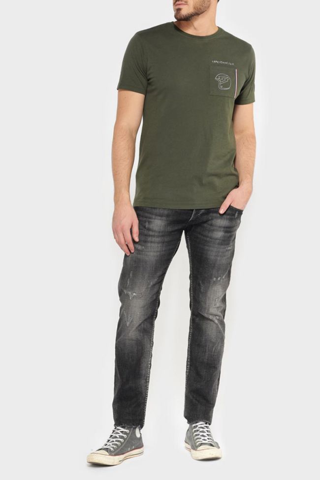 Nelson 700/11 Slim jeans destroy schwarz Nr.1