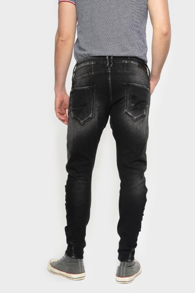 Jeans 900/03 tapered twisted Alost destroy schwarz Nr.1