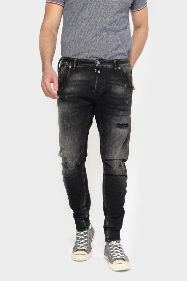 Jeans 900/03 tapered twisted Alost destroy schwarz Nr.1