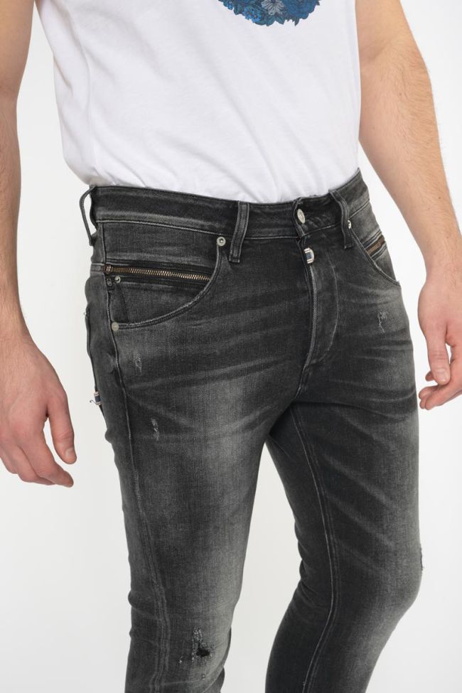 Mitzic 900/16 Tapered jeans destroy schwarz Nr.1