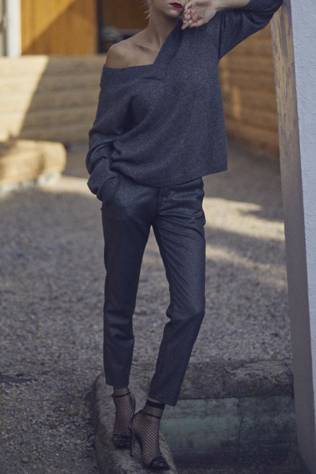 Hose Vittoria in grau