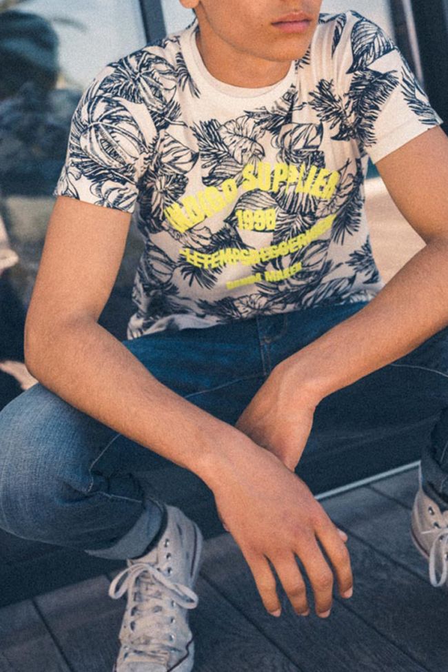 T-shirt Bansybo in weiß