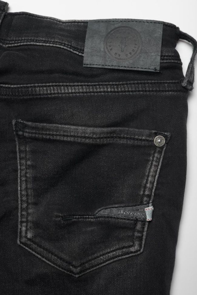 Bermuda-short Jogg in schwarz