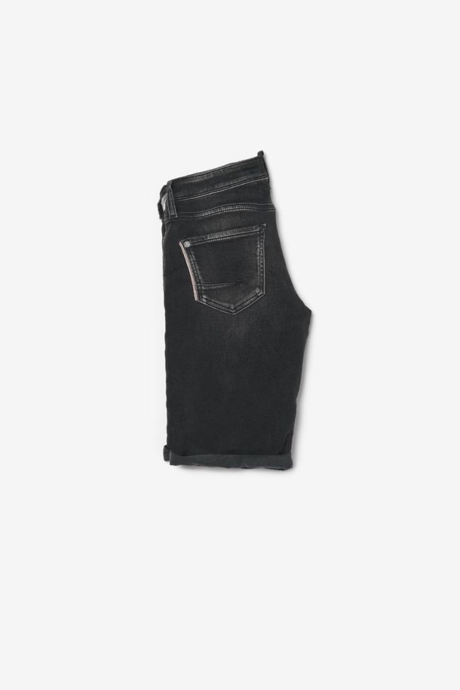 Bermuda-short Jogg in schwarz