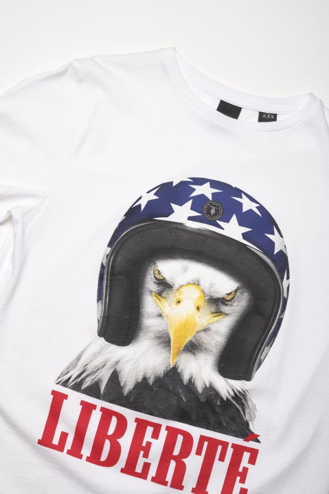 T-shirt Leavenbo in weiß