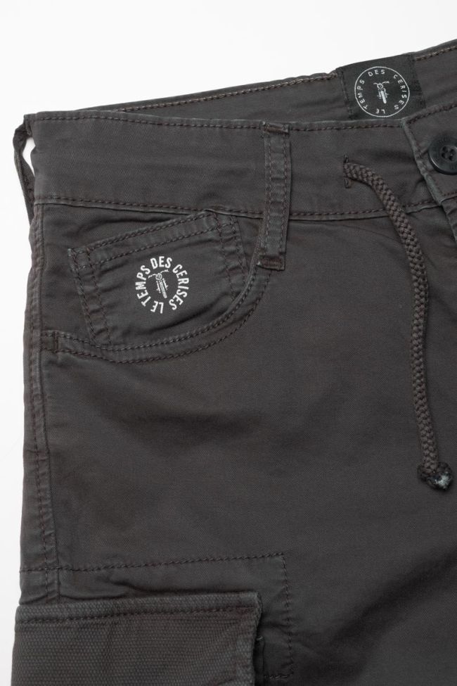 Bermuda-short Moby in grau