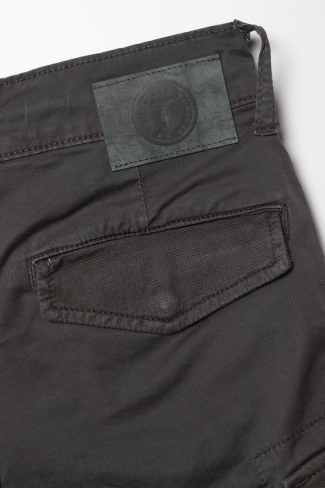 Bermuda-short Moby in grau