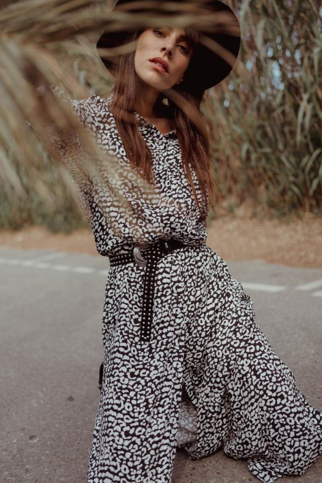 Gürtel Sao in schwarz