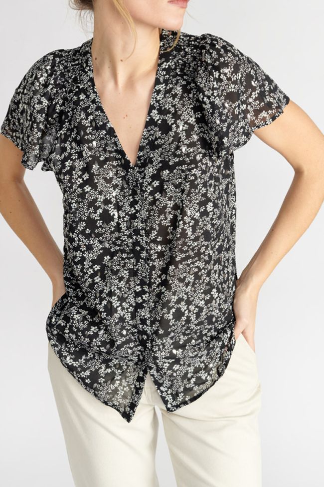 Top Agnes in schwarz