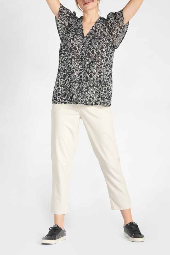 Top Agnes in schwarz