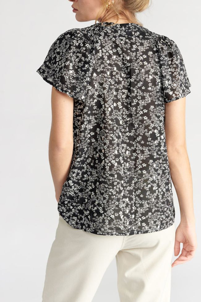 Top Agnes in schwarz