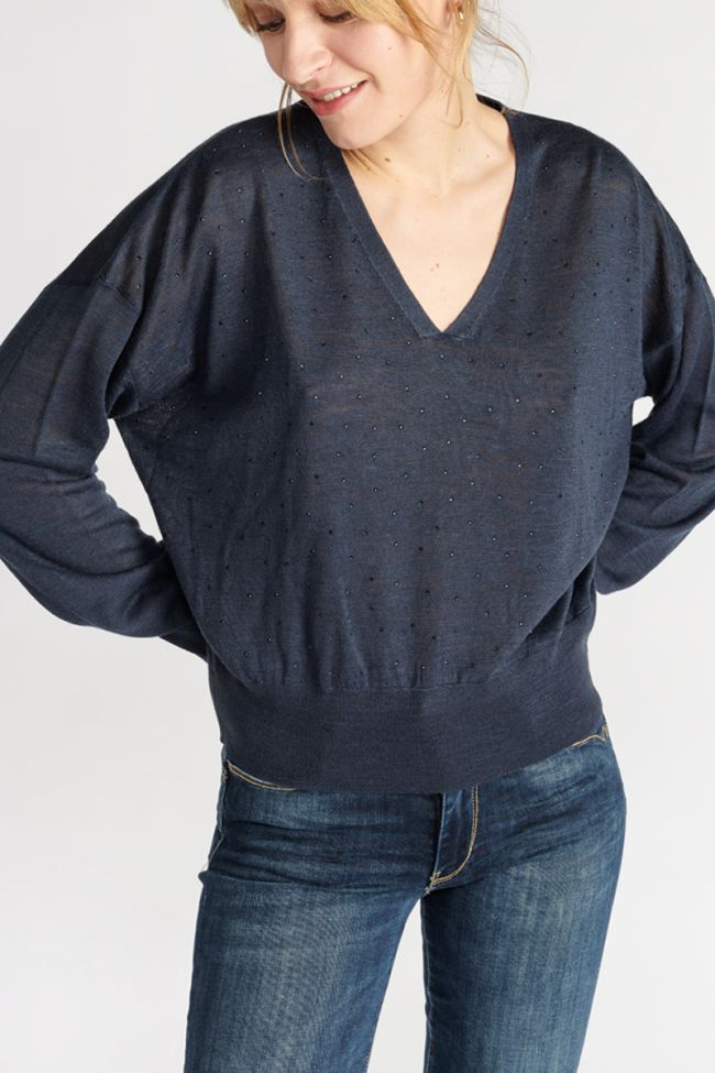 Pullover Atlas in blau