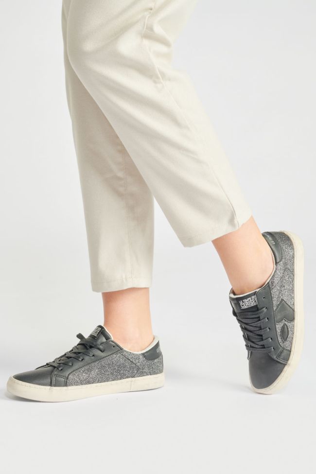 Sneakers Austin schwarz mit Pailletten