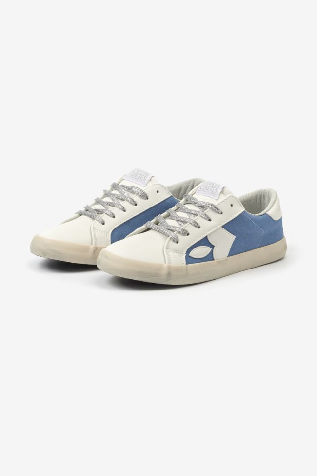 Sneakers Austin aus blauem Jeansstoff