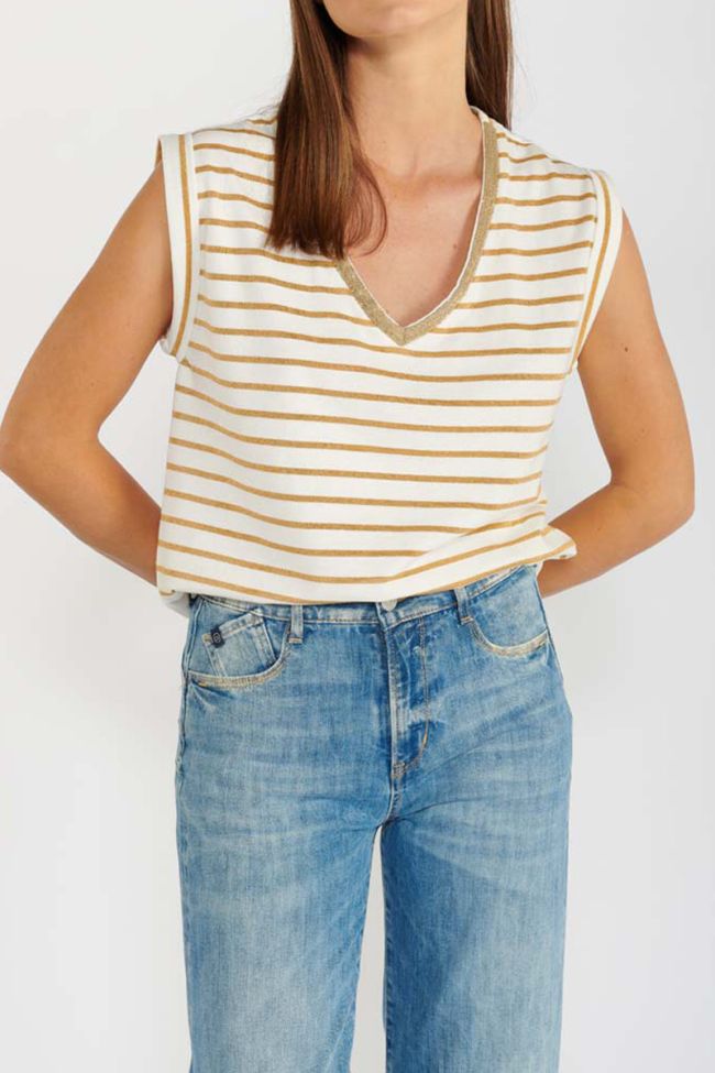 T-shirt Essa in gelb