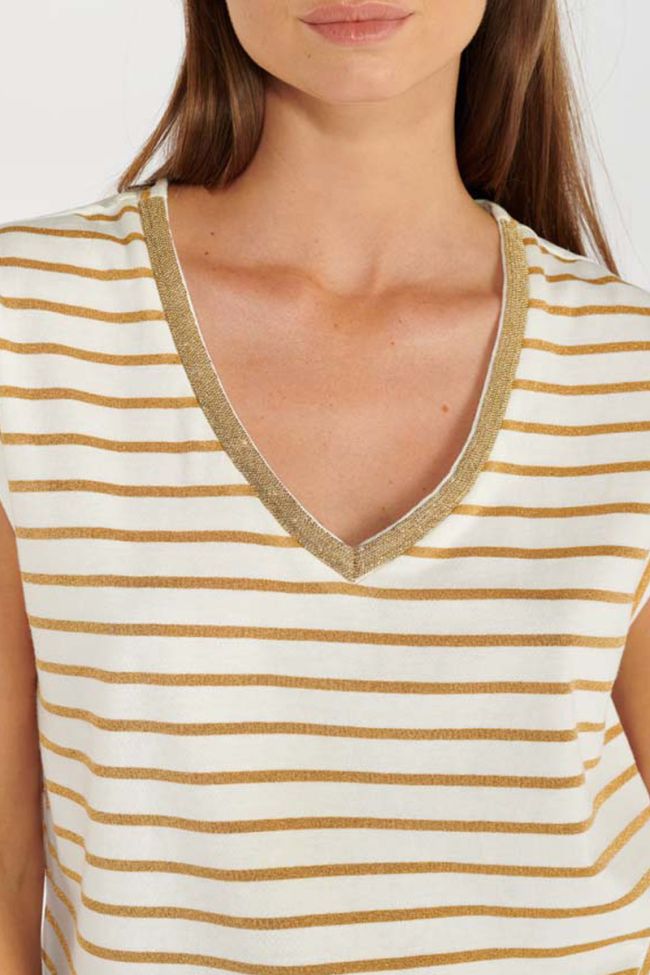 T-shirt Essa in gelb