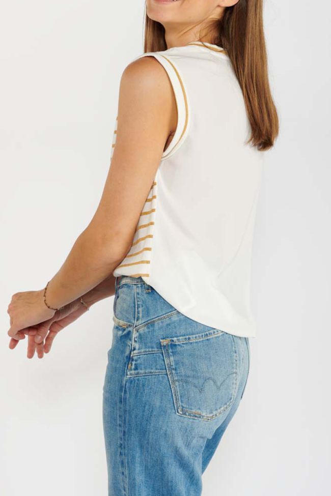 T-shirt Essa in gelb