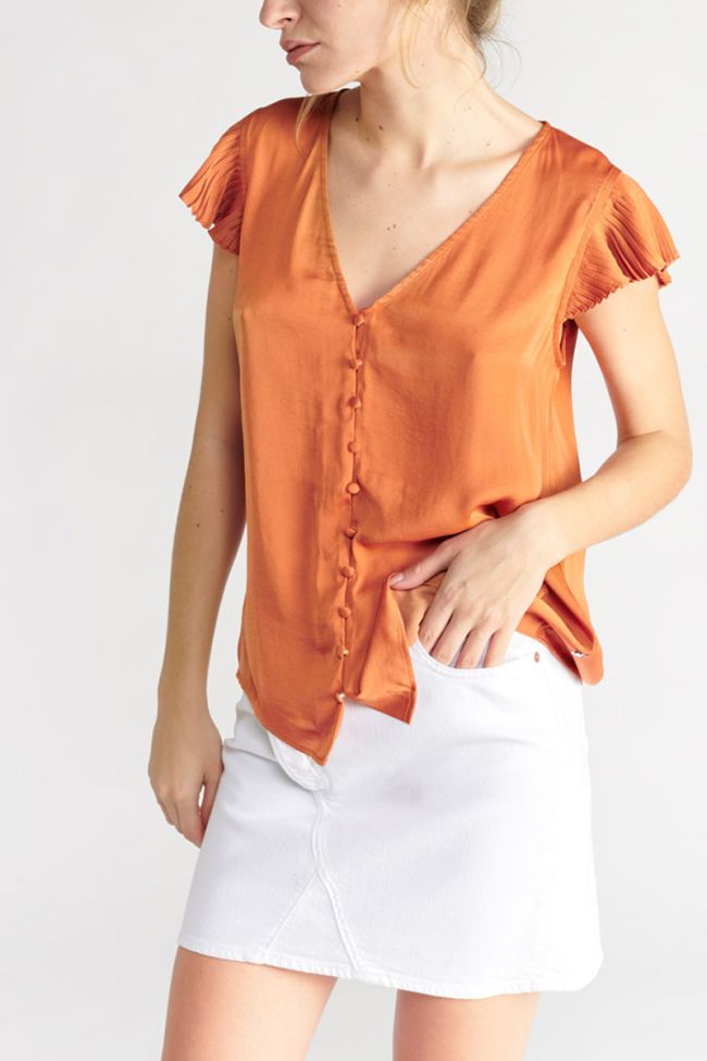 Top Juana in orange