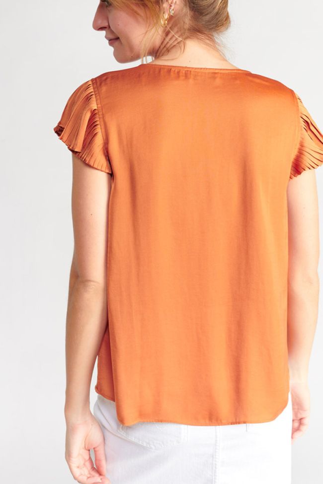 Top Juana in orange