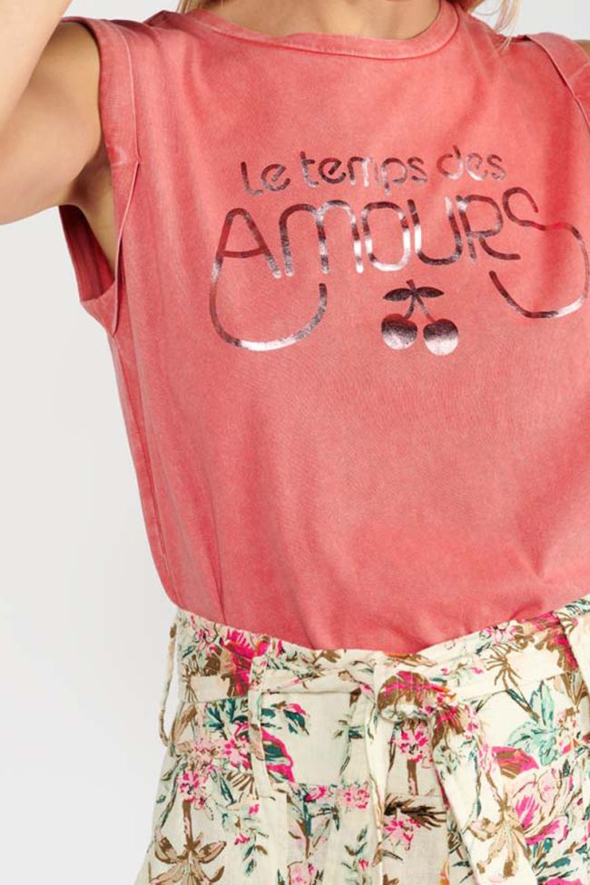 T-shirt Laurie in rosa