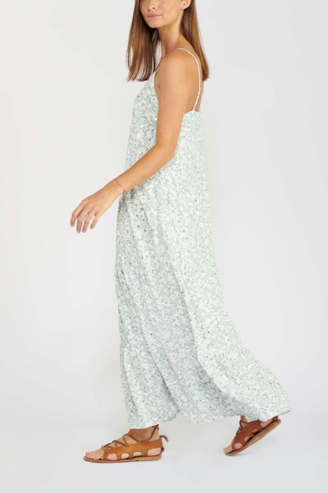 Langes kleid Lena in weiß