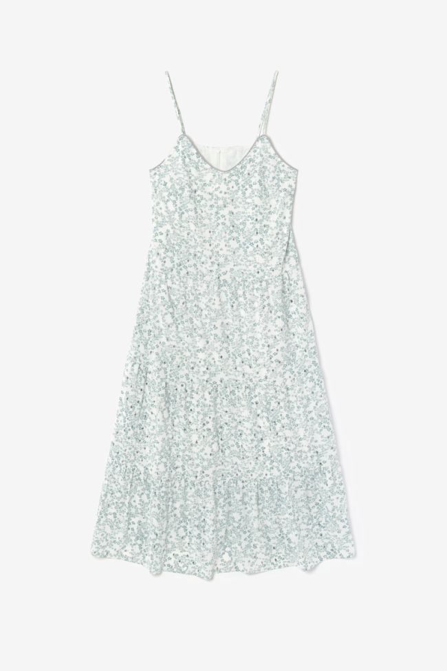 Langes kleid Lena in weiß