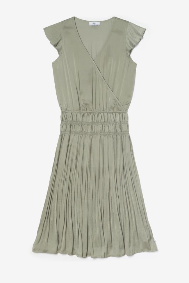 Langes kleid Mayas in grün