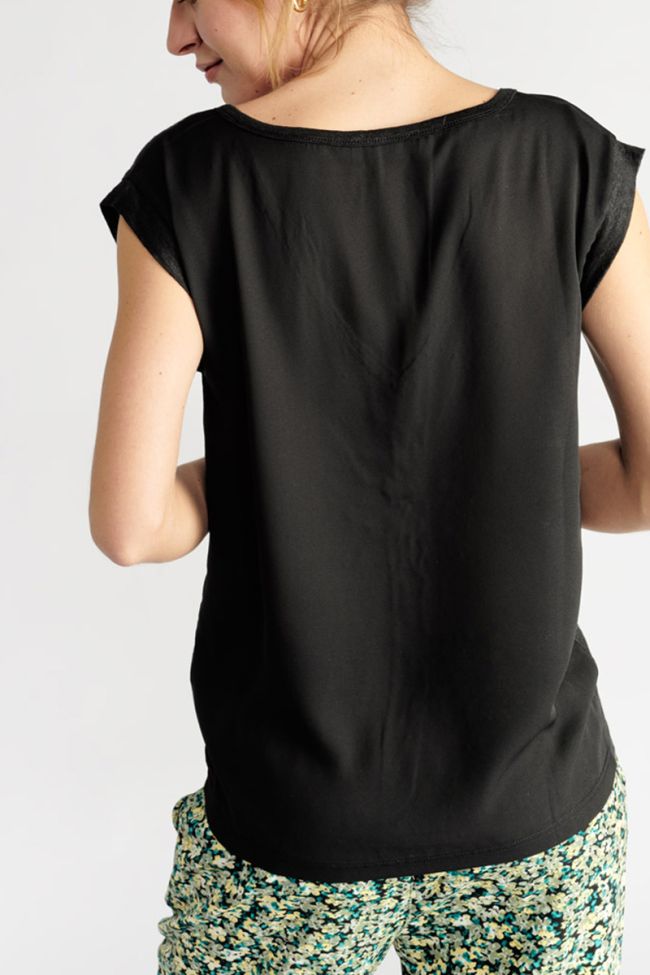 T-shirt Plovers in schwarz