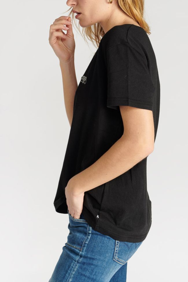 T-shirt Preciosa in schwarz