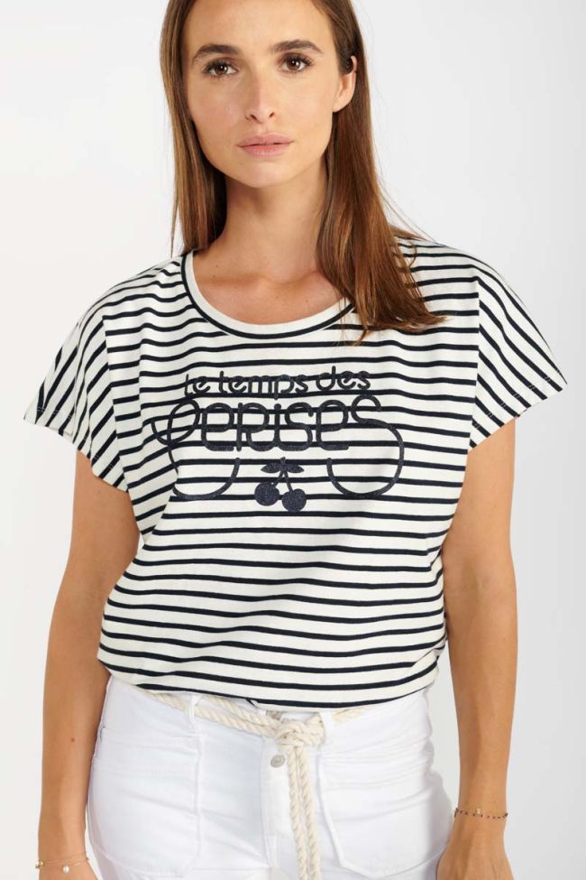 T-shirt Sailor in blau