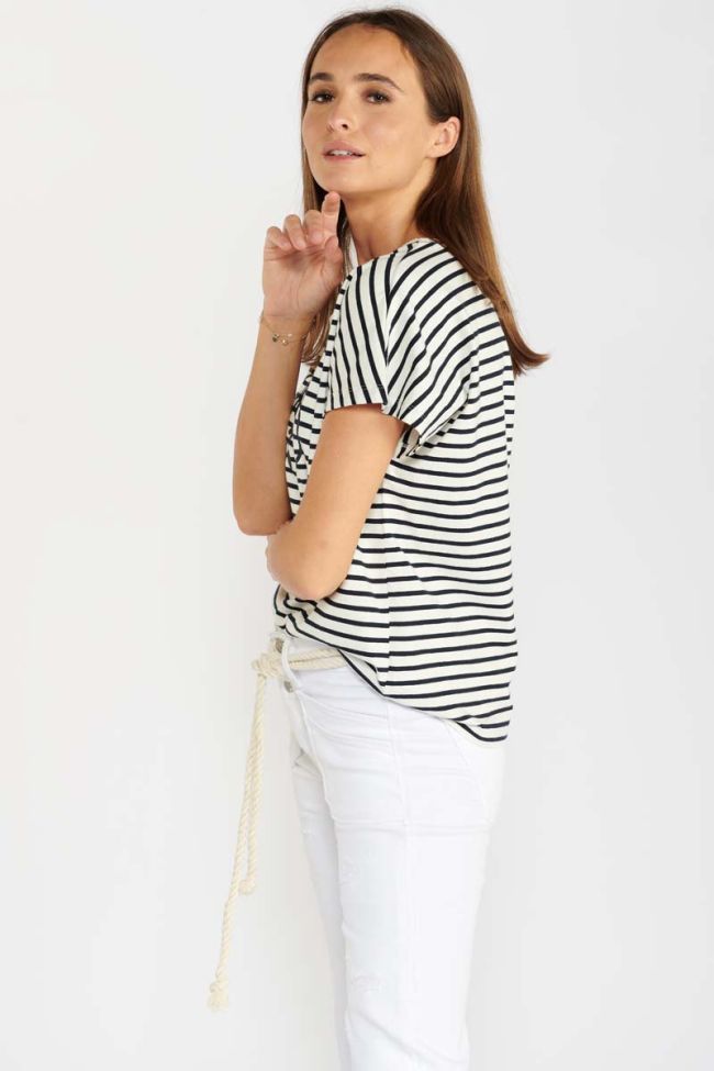 T-shirt Sailor in blau