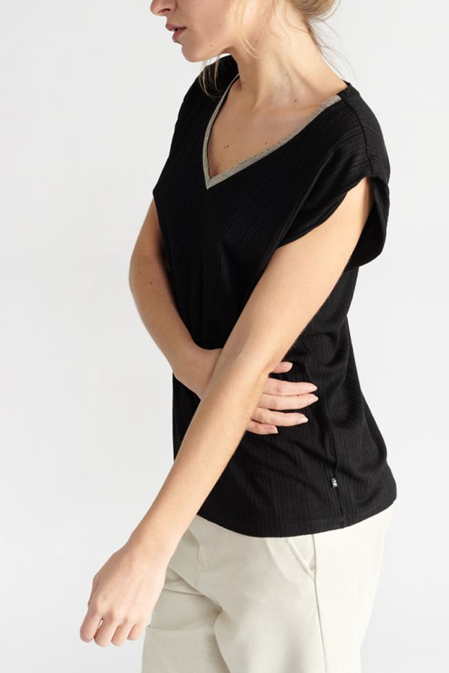 T-shirt Santos in schwarz