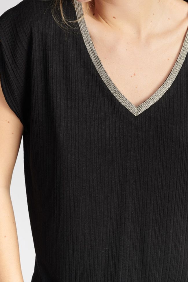 T-shirt Santos in schwarz