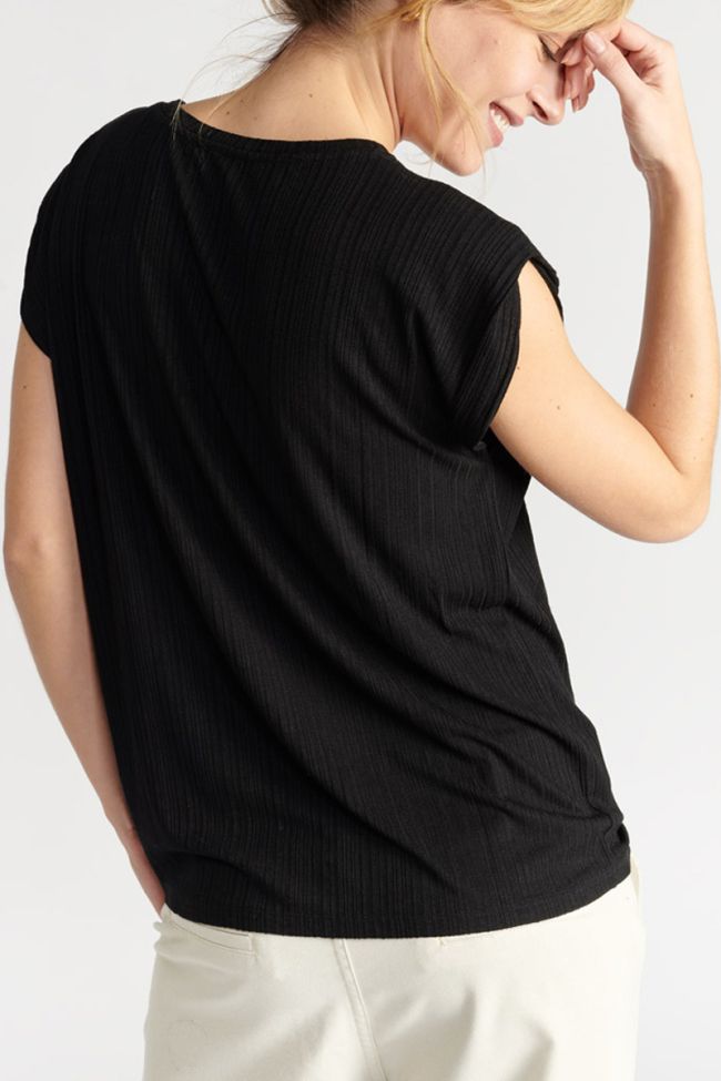 T-shirt Santos in schwarz