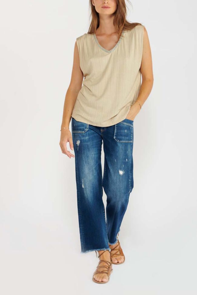 T-shirt Santos in weiß