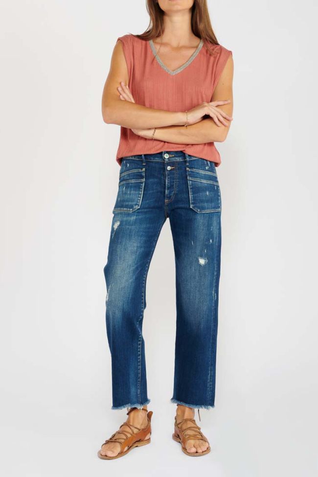 T-shirt Santos in rosa