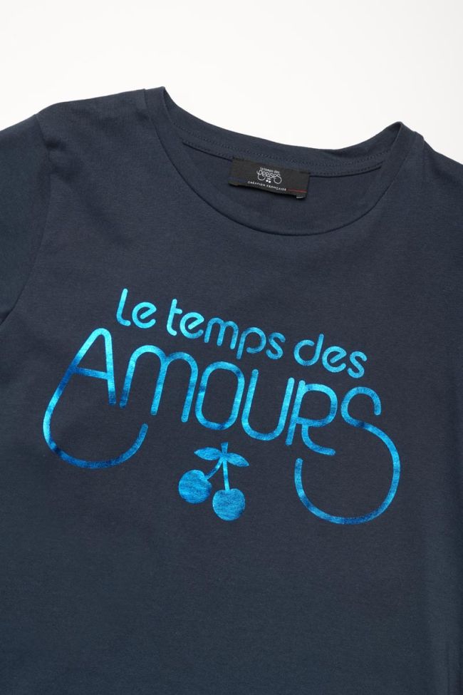 T-shirt Aerigi in blau