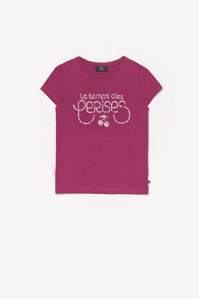 T-shirt Doligi in violett